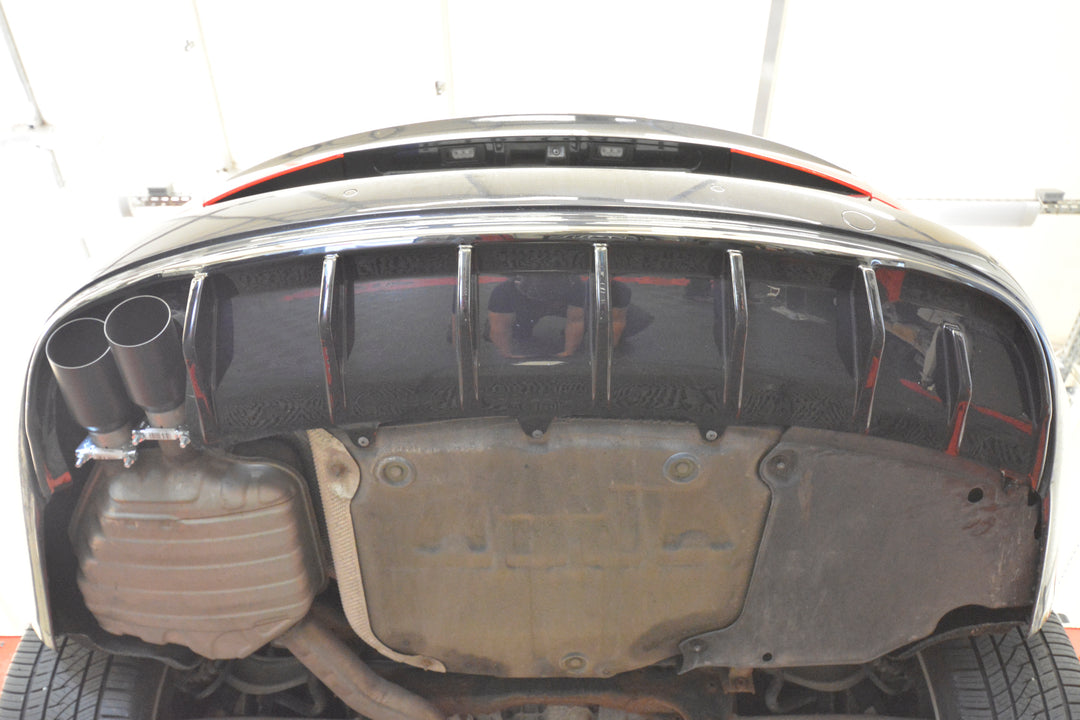 Rear Valance Audi A4 B8 (Version with single exhausts on two sides)