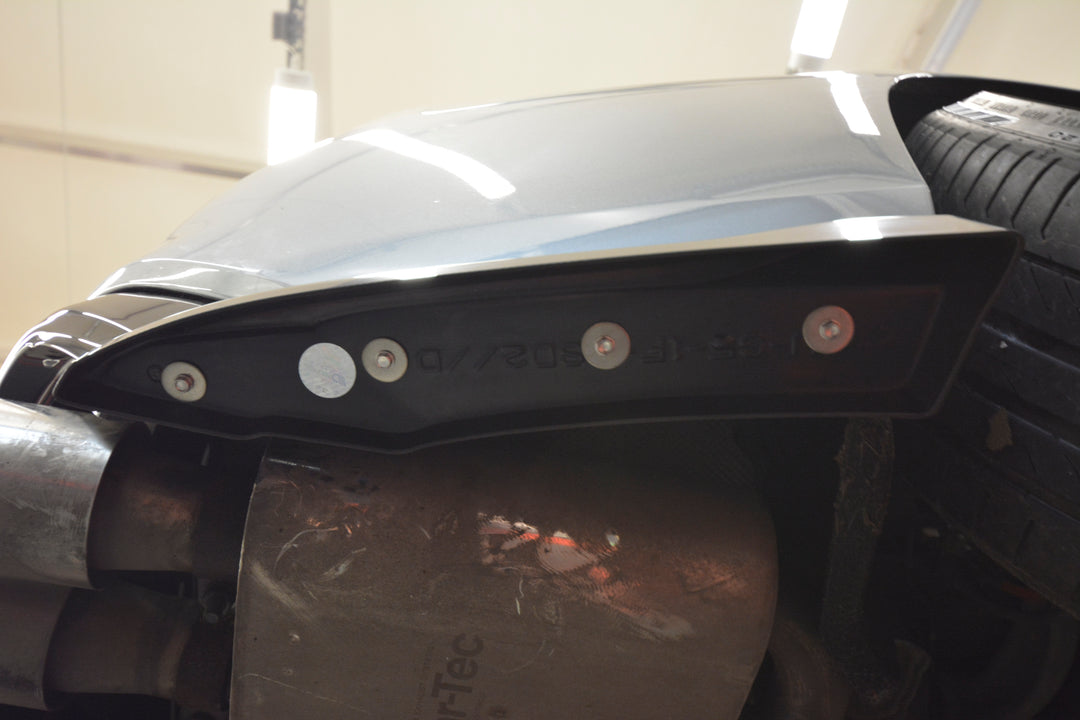 REAR SIDE SPLITTERS V.2 AUDI S5 COUPE 8T FACELIFT (set for Maxton valance)