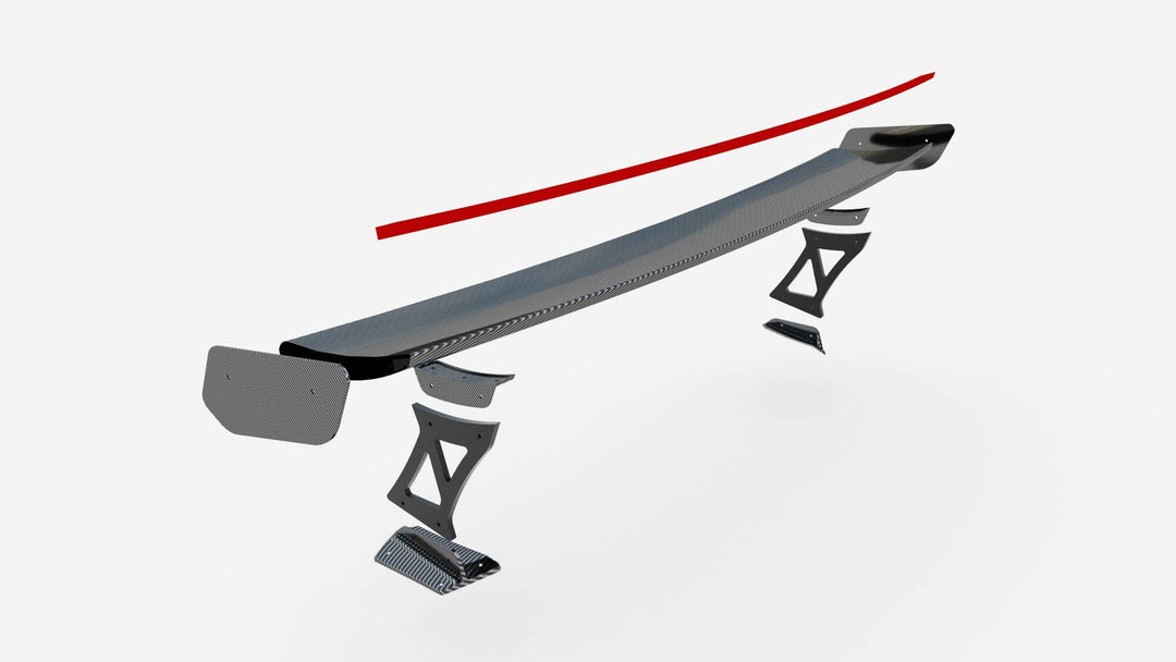 CARBON FIBER SPOILER +LED LIGHT BMW M2 G87