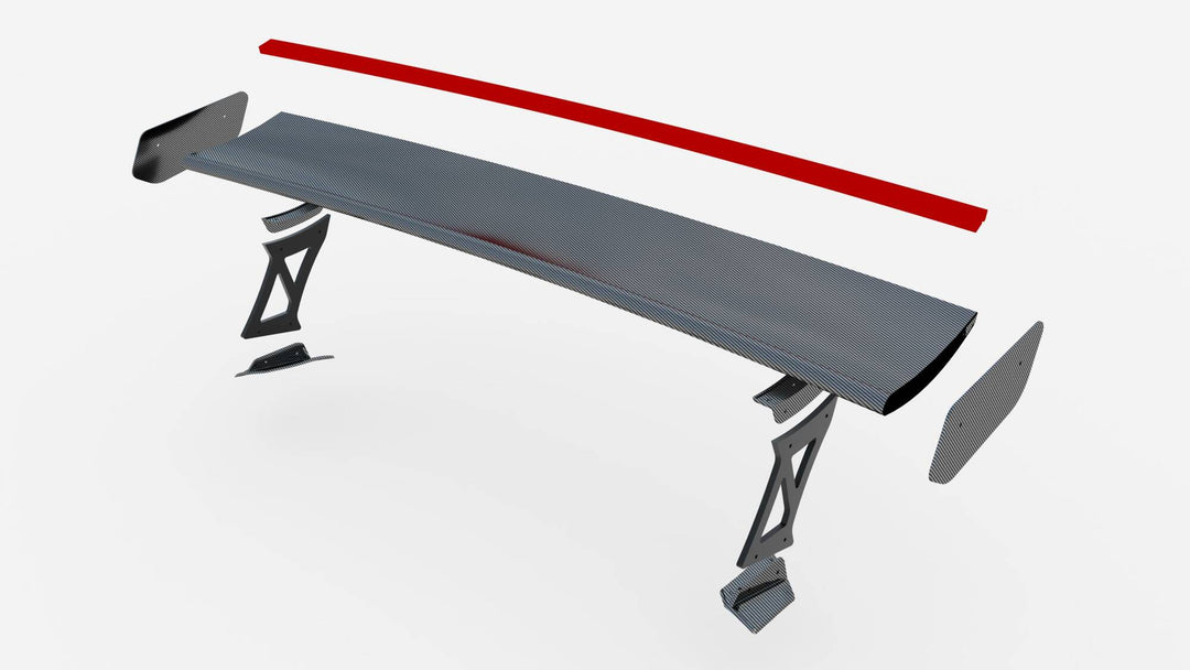 CARBON FIBER SPOILER +LED LIGHT BMW M2 G87