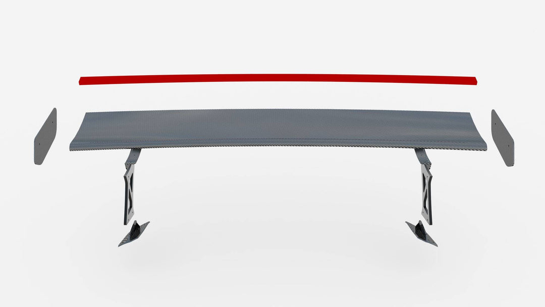 CARBON FIBER SPOILER +LED LIGHT BMW M2 G87