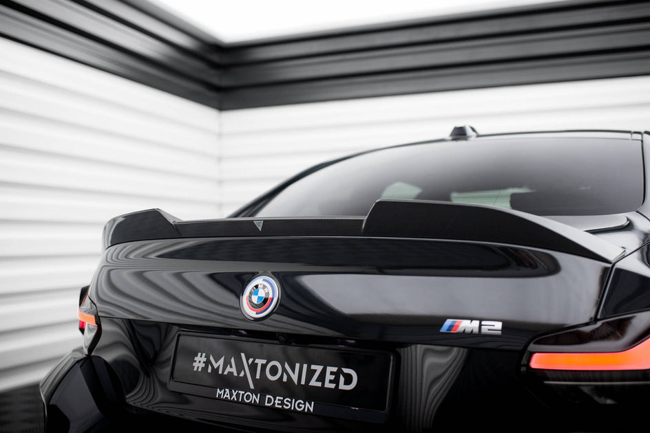 Carbon Heckspoiler mit LED Licht für BMW M2 G87 von Maxton Design