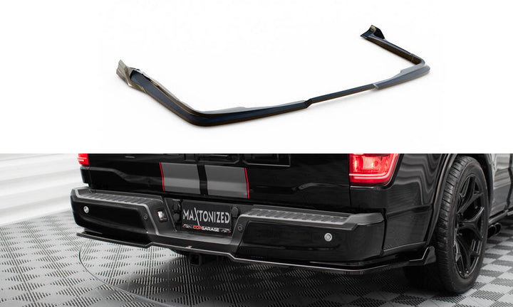 CENTRAL REAR SPLITTER SHELBY F150 SUPER SNAKE