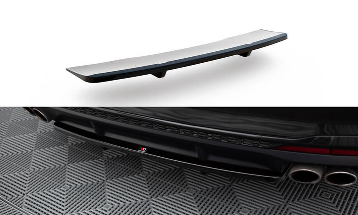 CENTRAL REAR SPLITTER (WITH VERTICAL BARS) AUDI S4 B9 FACELIFT