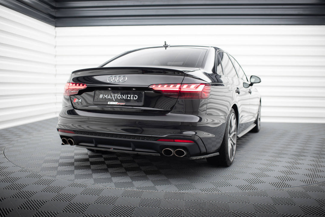 CENTRAL REAR SPLITTER (WITH VERTICAL BARS) AUDI S4 B9 FACELIFT