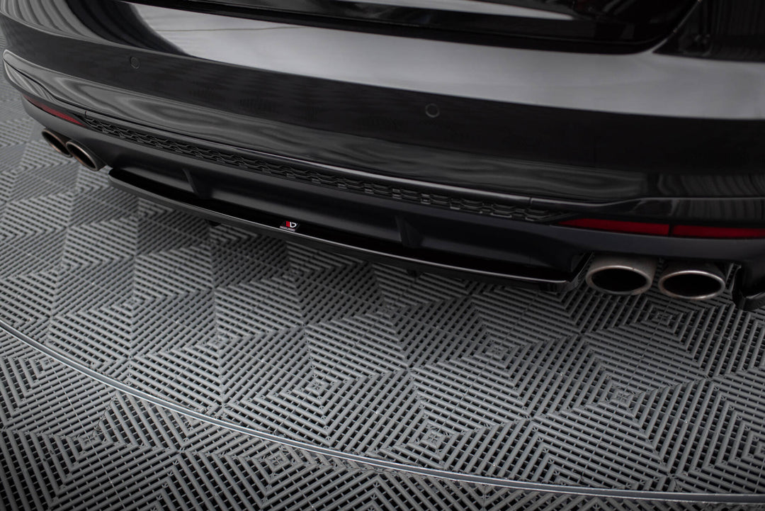 CENTRAL REAR SPLITTER (WITH VERTICAL BARS) AUDI S4 B9 FACELIFT
