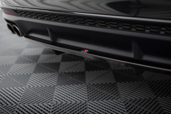 CENTRAL REAR SPLITTER (WITH VERTICAL BARS) AUDI S4 B9 FACELIFT