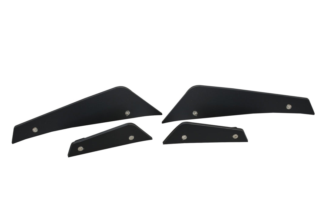 FRONT BUMPER WINGS (CANARDS) FORD FIESTA ST MK7 FL