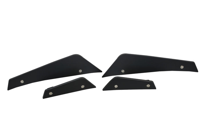 FRONT BUMPER WINGS (CANARDS) FORD FIESTA ST MK7 FL