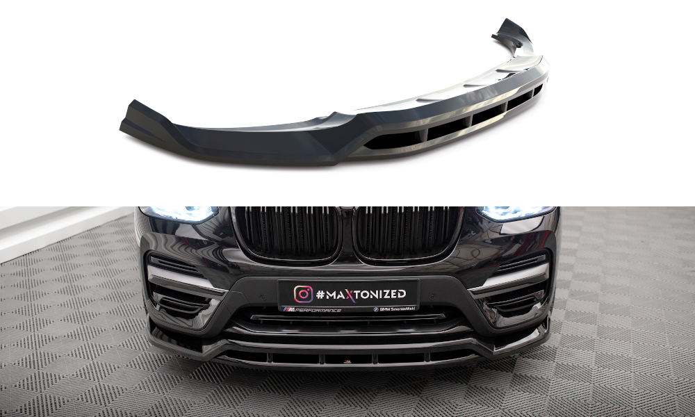 【ヤッさん 】BMW G01 maxton design フロントスポイラ FRONT SPLITTER BMW X3 G01 – Maxton Design USA
