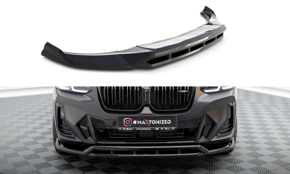 【ヤッさん 】BMW G01 maxton design フロントスポイラ ヤッさん 】BMW G01 maxton design フロントスポイラ Front
