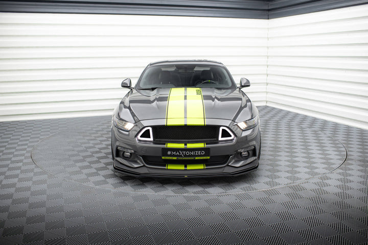 FRONT SPLITTER V.1 FORD MUSTANG MK6 GT