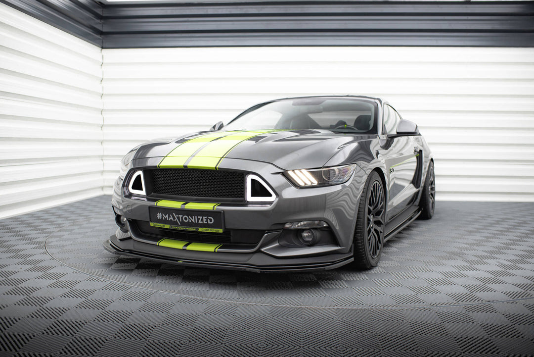 FRONT SPLITTER V.1 FORD MUSTANG MK6 GT