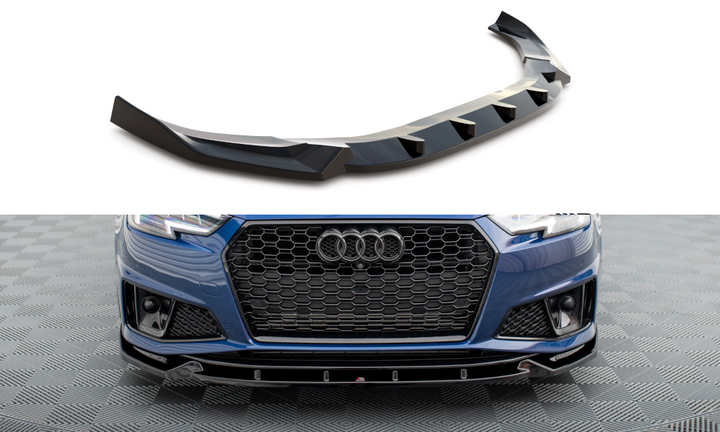 FRONT SPLITTER V.1 AUDI S4 / A4 S-LINE (US MY2019)