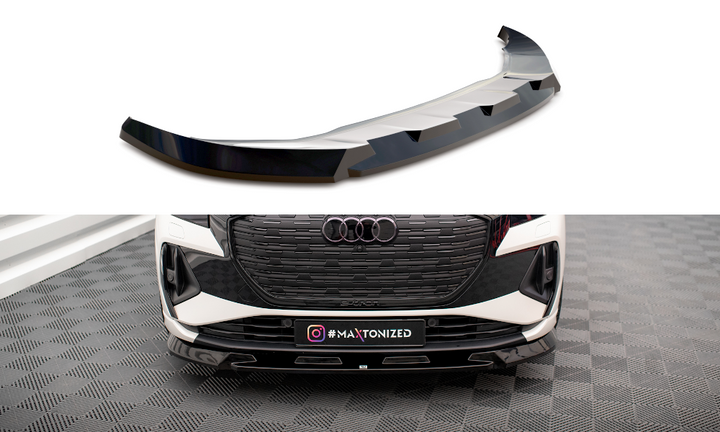 FRONT SPLITTER V.1 AUDI Q4 E-TRON SPORTBACK MK1
