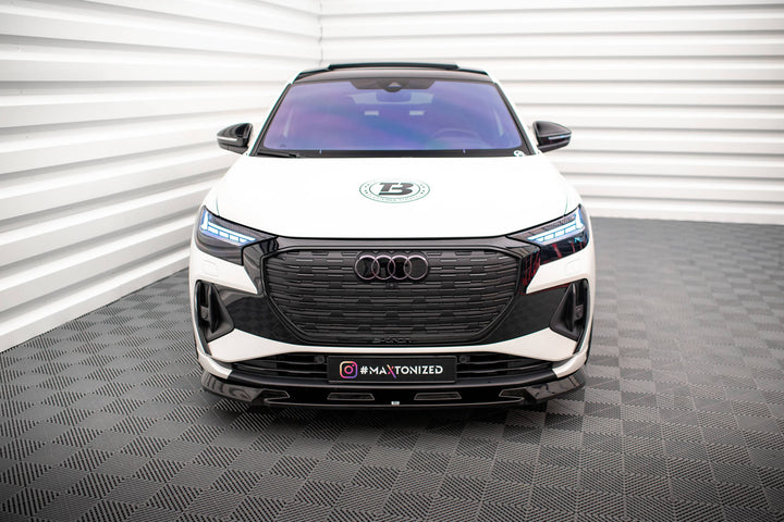 FRONT SPLITTER V.1 AUDI Q4 E-TRON SPORTBACK MK1