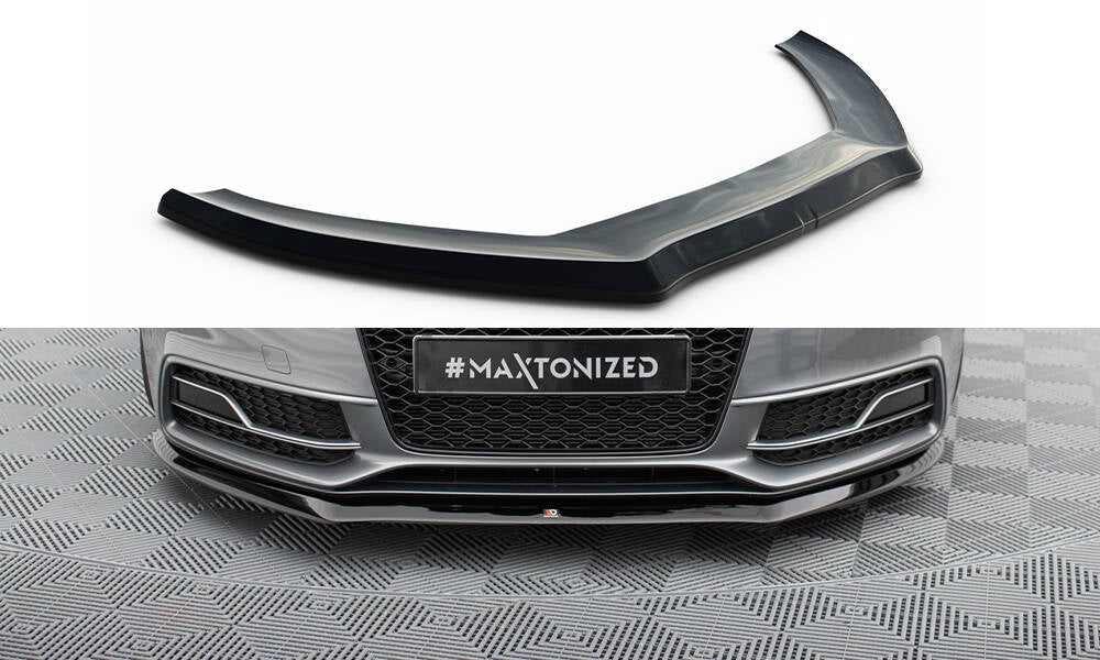 MAXTON DESIGN　アウディ S5 / A5 Sライン　リップスポイラー アウディ S5 / A5 Sライン F5 後期 フロント リップ スポイラー