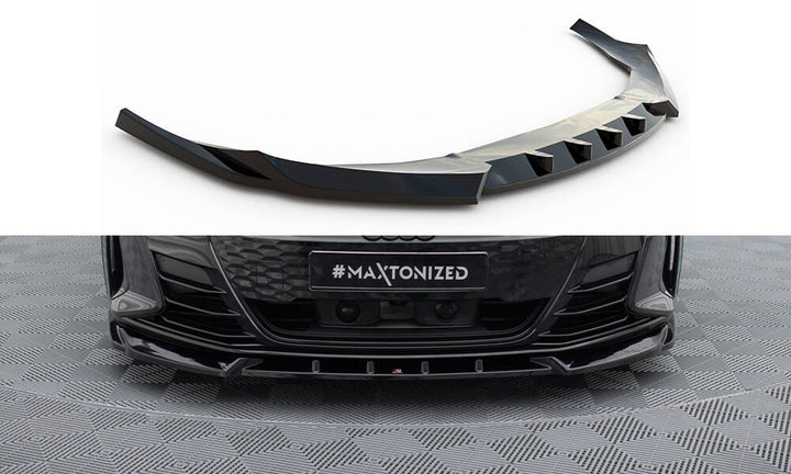 FRONT SPLITTER V.1 AUDI E-TRON GT / RS GT MK1