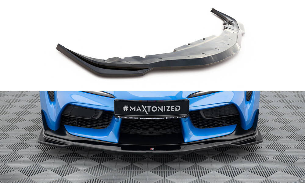 FRONT SPLITTER V.1 TOYOTA SUPRA MK5 – Maxton Design USA