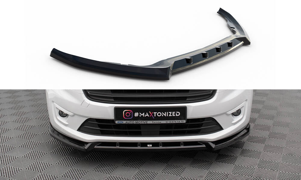 FRONT SPLITTER FORD TRANSIT CONNECT MK2 FACELIFT – Maxton