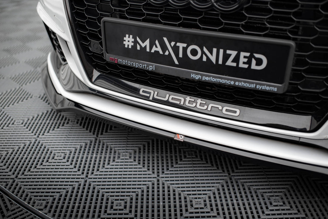 FRONT SPLITTER V.5 AUDI RS3 SEDAN 8V FACELIFT
