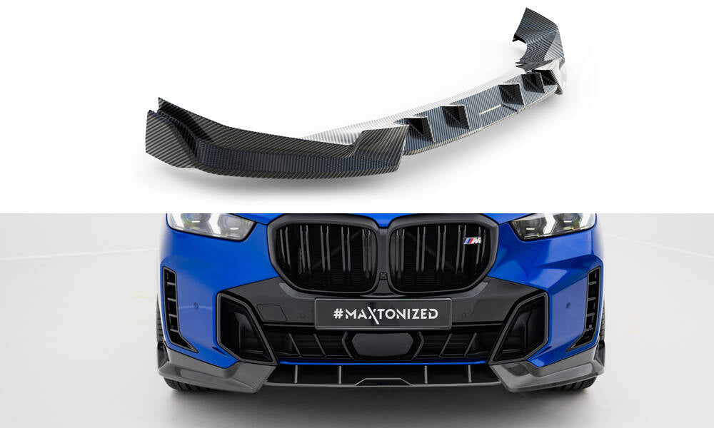 Carbon Fiber Front Splitter BMW X5 M-Pack G05 Facelift – Maxton Design USA