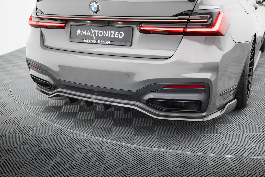 Carbon Fiber Rear Splitter BMW 7 M-Pack G11 / G12 Facelift