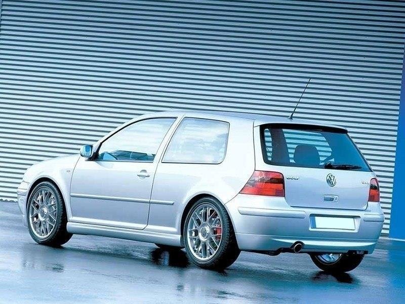 REAR BUMPER EXTENSION VW GOLF 4 25'TH ANNIVERSARY LOOK (with