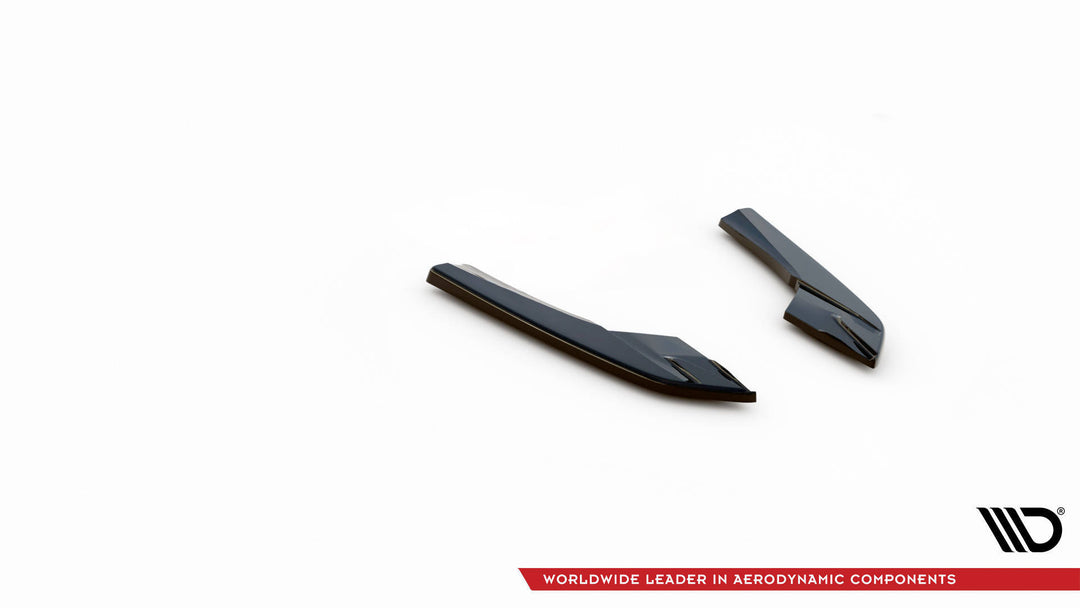 REAR SIDE SPLITTERS AUDI S3 SEDAN 8V (set for Maxton valance)