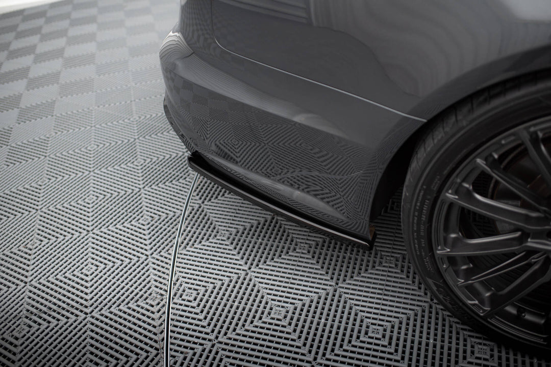 REAR SIDE SPLITTERS AUDI S6 / A6 S-LINE C7 FL (set for Maxton valance)