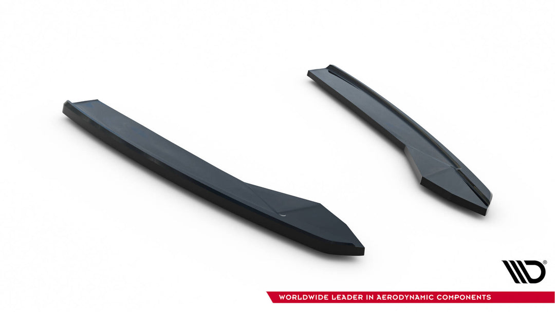 REAR SIDE SPLITTERS AUDI S6 / A6 S-LINE C7 FL (set for Maxton valance)