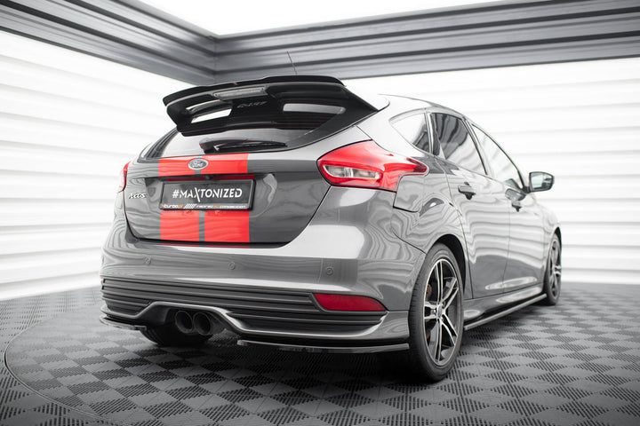 REAR SIDE SPLITTERS FORD FOCUS ST MK3 FL