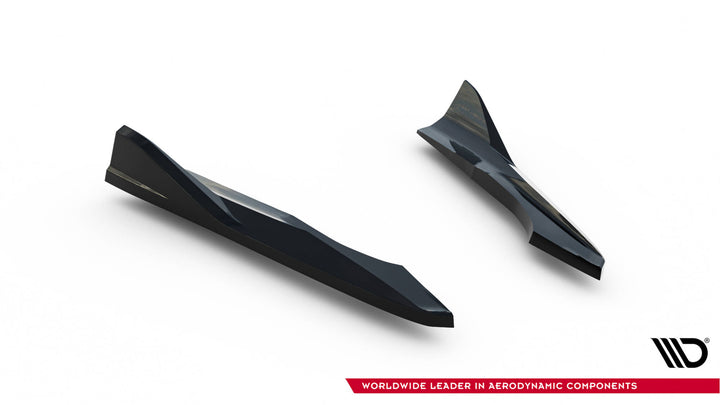 Rear Side Splitters V.2 Audi A3 Sedan 8V Facelift (SET FOR MAXTON VALANCE)