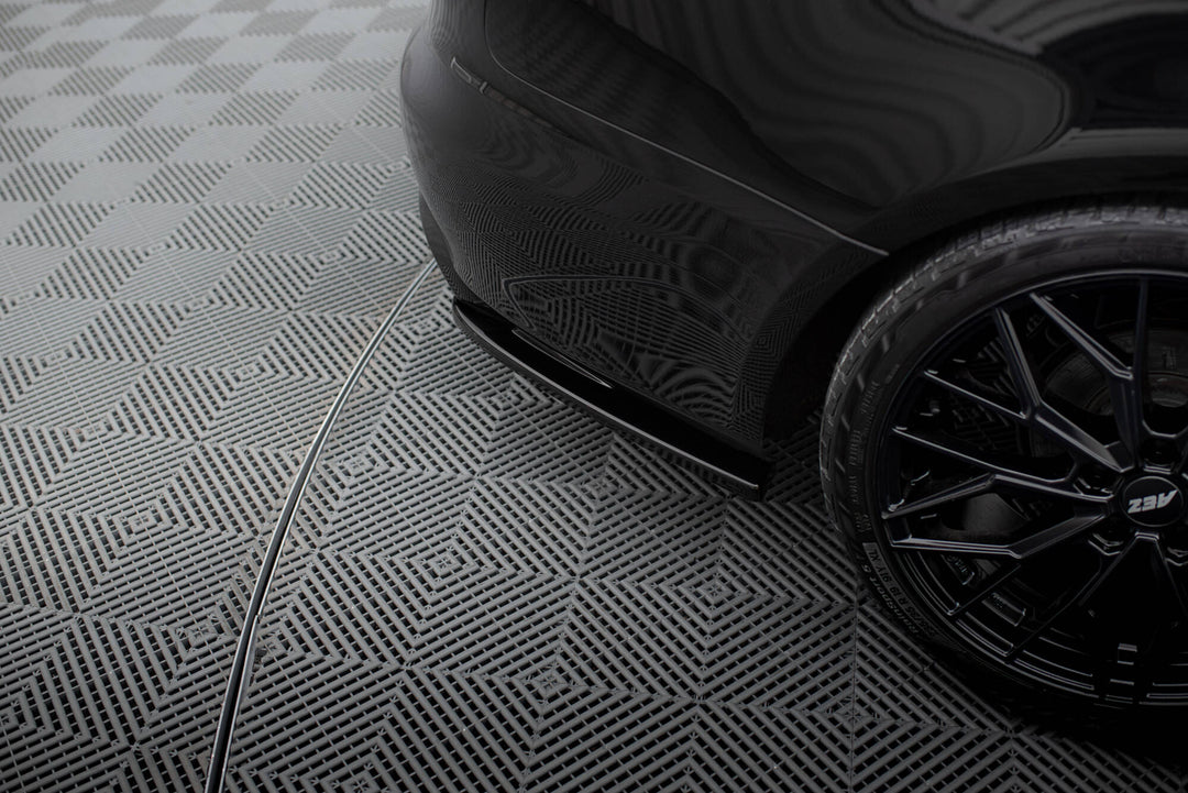 Rear Side Splitters V.2 Audi A4 B8 (set for valance)