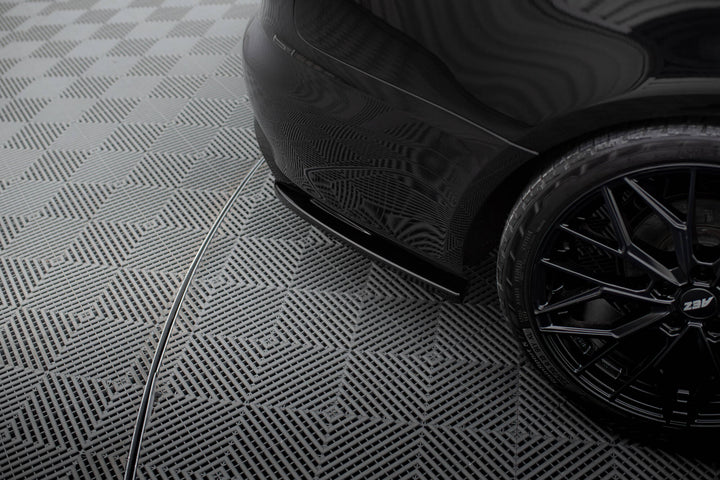 Rear Side Splitters V.2 Audi A4 B8 (set for valance)