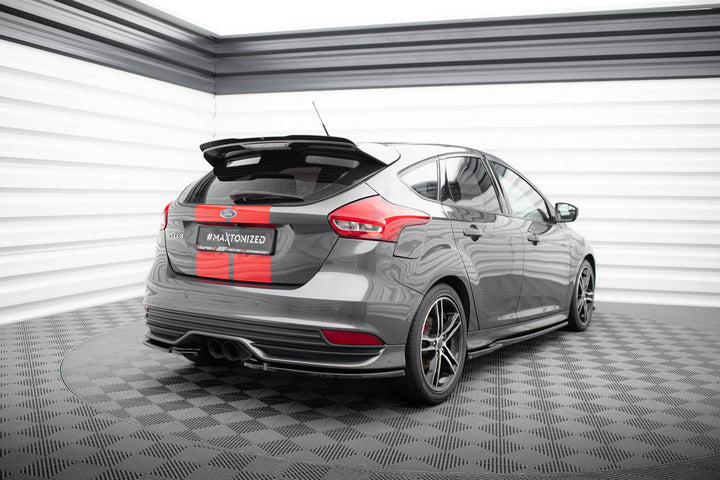 REAR SIDE SPLITTERS V.2 FORD FOCUS ST MK3 FACELIFT