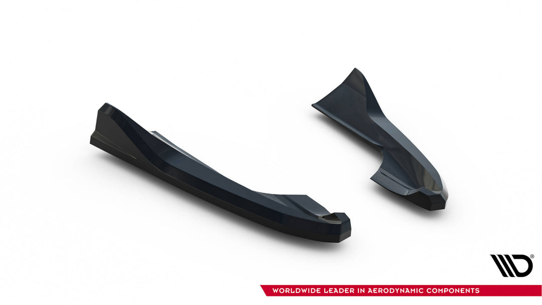 Rear Side Splitters V.5 Audi RS3 Sedan 8V Facelift (set for Maxton valance V.2)