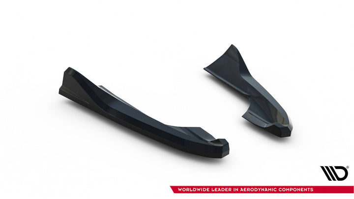 Rear Side Splitters V.5 Audi RS3 Sedan 8V Facelift (set for Maxton valance V.2)