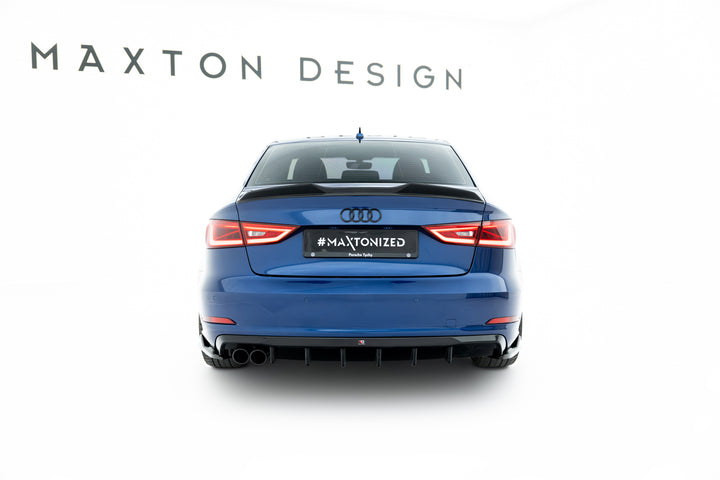 Rear Valance Audi A3 Sedan 8V (Version with dual exhaust tips on one side)