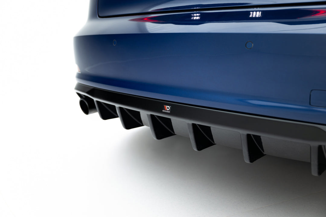 Rear Valance Audi A3 Sedan 8V (Version with single exhaust tips on both sides)