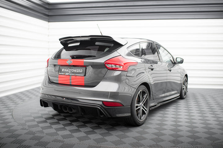 REAR VALANCE FORD FOCUS ST MK3 FACELIFT ((MK3.5) (RS-LOOK)