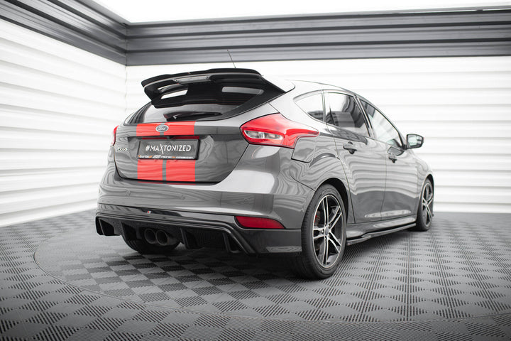 REAR VALANCE FORD FOCUS ST MK3 FACELIFT ((MK3.5) (RS-LOOK)