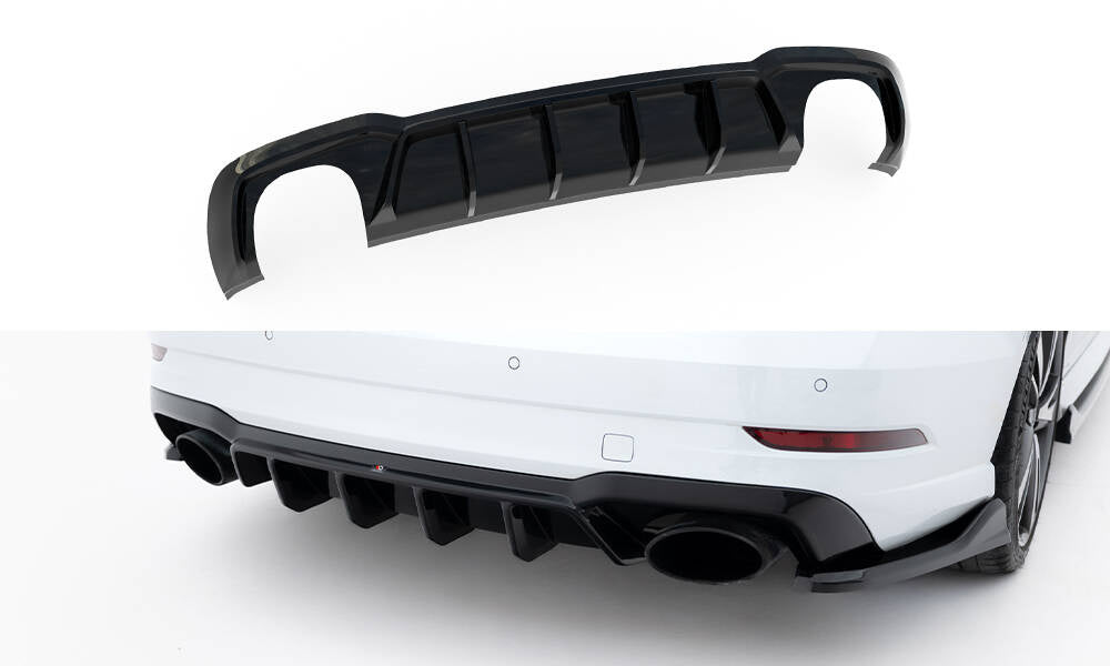 Rear Valance V.2 Audi RS3 Sedan 8V Facelift – Maxton Design USA