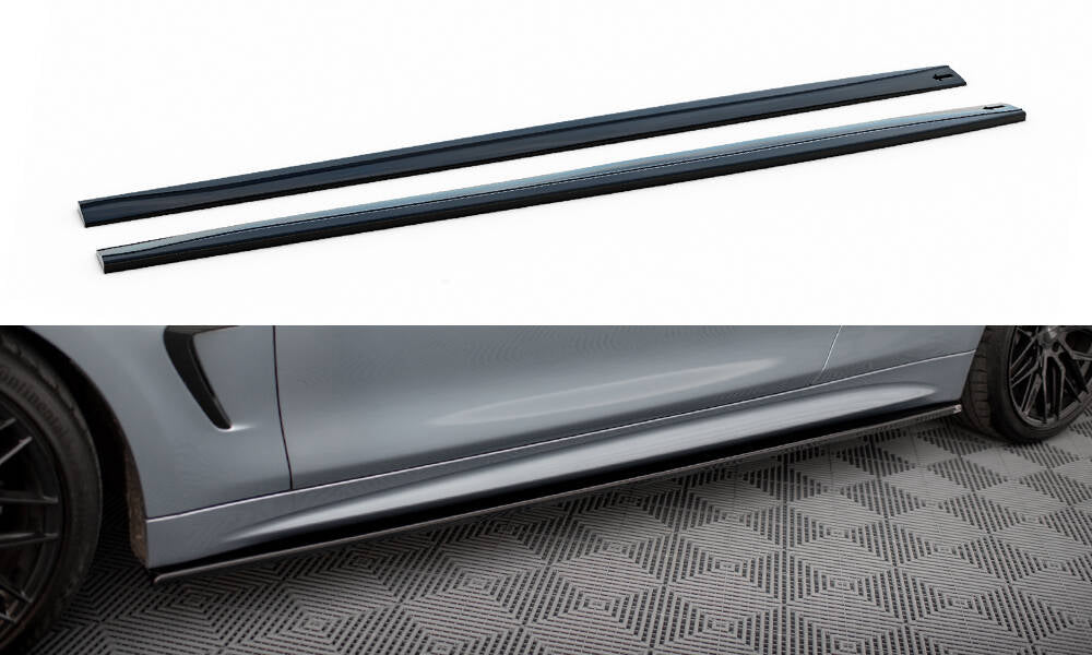 Maxton Design BMW F32 4シリーズ リアサイドスプリッター SPOILER CAP BMW 4 F32 | Our Offer  BMW  Seria 4  Coupe