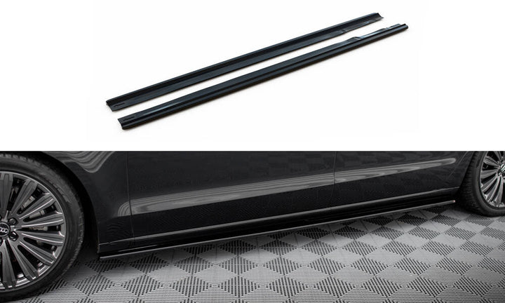 SIDE SKIRTS DIFFUSERS AUDI A8 LONG D4