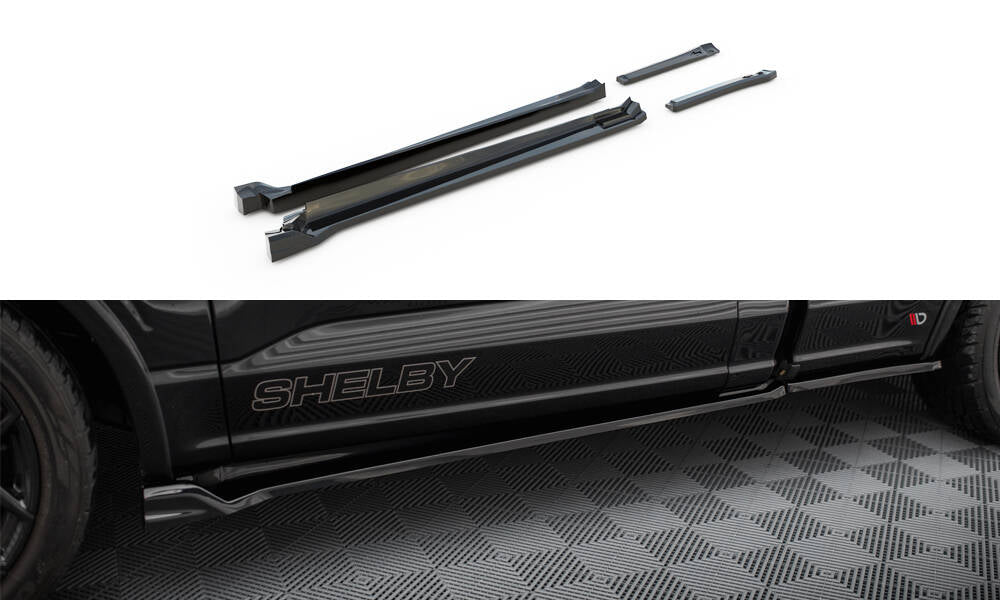 SIDE SKIRTS DIFFUSERS SHELBY F150 SUPER SNAKE – Maxton
