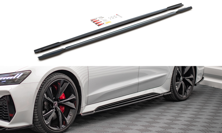SIDE SKIRTS DIFFUSERS V.1 AUDI RS6 C8