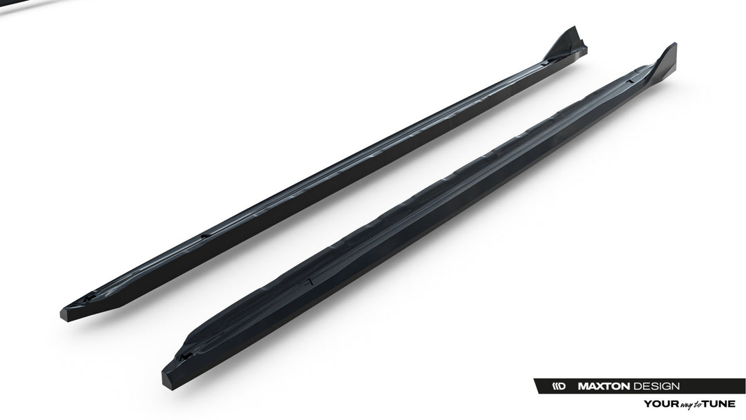 Side Skirts Diffusers V.2 Audi A6 S-Line C9