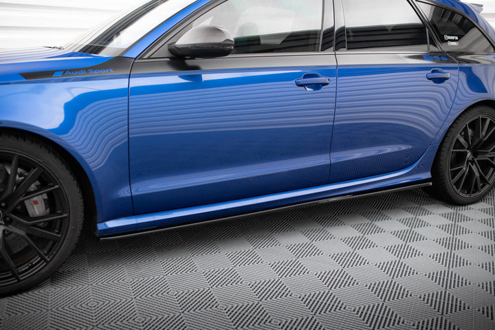 SIDE SKIRTS DIFFUSERS V.2 AUDI RS6 C7