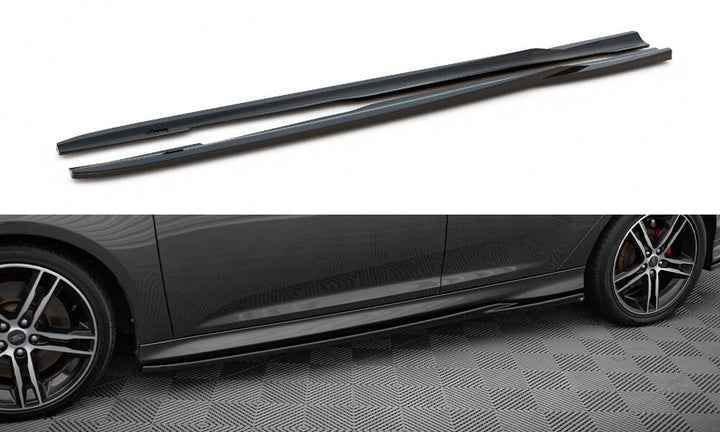 SIDE SKIRTS DIFFUSERS V.2 FORD FOCUS ST MK3 / MK3 FL